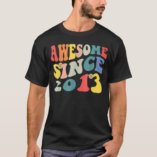 9e geboortedag T - shirts Geweldige sinds 2013 9 j (Voorkant)