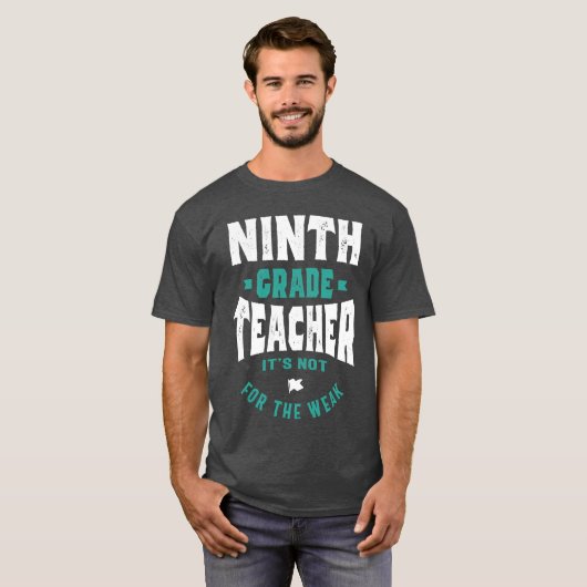 9e graad leraar t-shirt (Voorkant volledig)