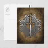 9e graad: Meester van de Tempel Briefkaart (Voorkant / Achterkant)