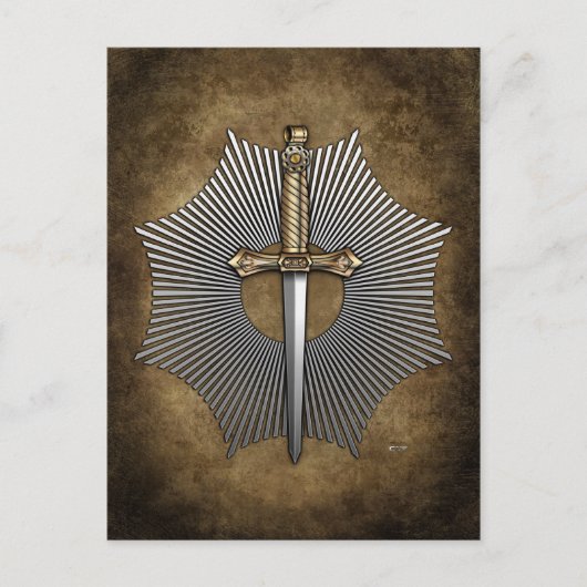9e graad: Meester van de Tempel Briefkaart (Voorkant)