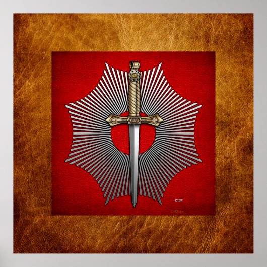 9e graad: Meester van de Tempel Poster (Voorkant)