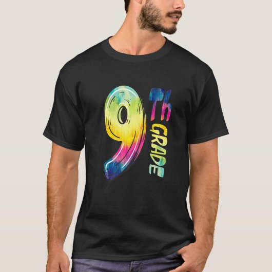 9e graad T-shirt Hallo negende graad vierkant (Voorkant)