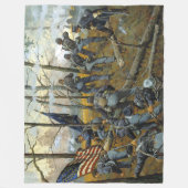 9e ILLINOIS bij SHILOH Fleece Deken (Voorkant)