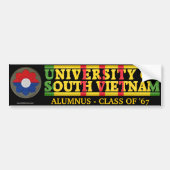 9e Inf. Div. - U van Zuid-Vietnam Alumnus Sticker (Voorkant)