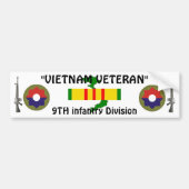 9e Inf divisie bumper sticker (Voorkant)