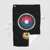 9e Infanteriedivisie Aangepaste Patch & Insignia Golfhanddoek (Insitu)