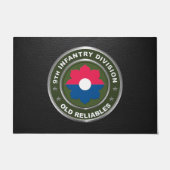 9e infanteriedivisie deurmat (Voorkant)