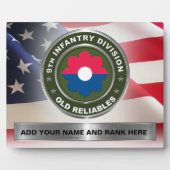 9e infanteriedivisie fotoplaat (Voorkant)