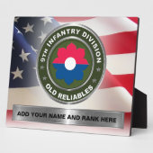 9e infanteriedivisie fotoplaat (Zijkant)