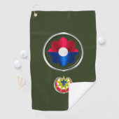 9e infanteriedivisie golfhanddoek (Insitu)