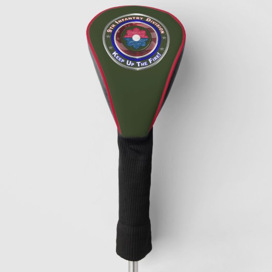 9e infanteriedivisie  golfheadcover (Voorkant)