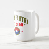 9e Infanteriedivisie "Old Reliables" Koffiemok (Voorkant rechts)