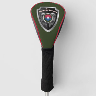 9e Infanteriedivisie Veteranen Schild Golfheadcover
