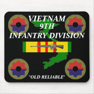 9e infanteriedivisie Vietnam Mousepad 2/b Muismat