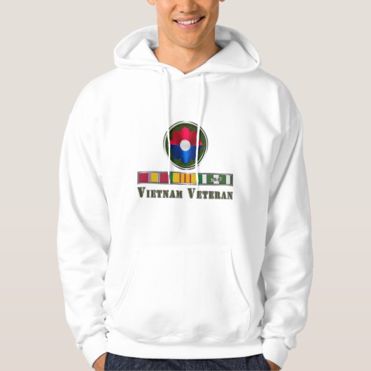 9e infanteriedivisie Vietnam Veteraan Hoodie (Voorkant)