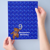 9e jaardagdansend Beer, plakboek 3 Flyer (Hand)