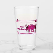 9e kerstdag - negen dames dansen glas (Voorkant)