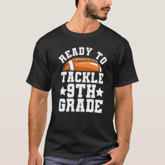 9e klas Eerste dag van de School klaar om de Nint  T-shirt