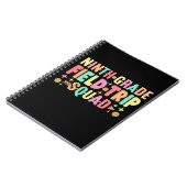 9e klas Field Trip Squad Terug naar School Matchin Notitieboek (Linkerzijde)