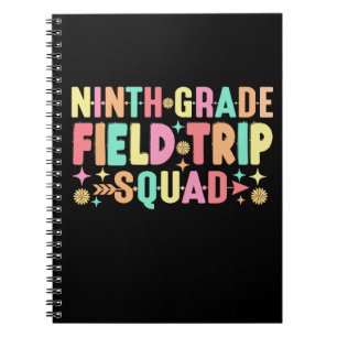 9e klas Field Trip Squad Terug naar School Matchin Notitieboek