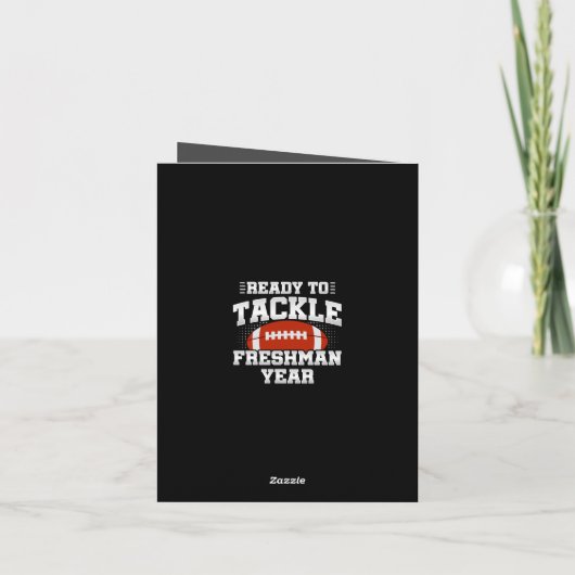 9e klas Football klaar om terug te pakken naar sch Kaart (Achterkant)