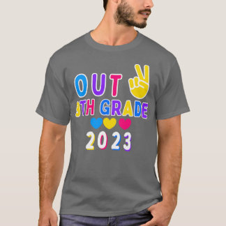 9e klas van 2023 Afstuderen dag T-shirt