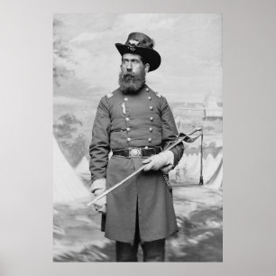 9e Massachusetts Officer, 1860's Poster