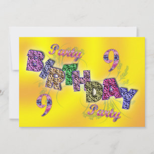 9e partijenuitnodiging kaart