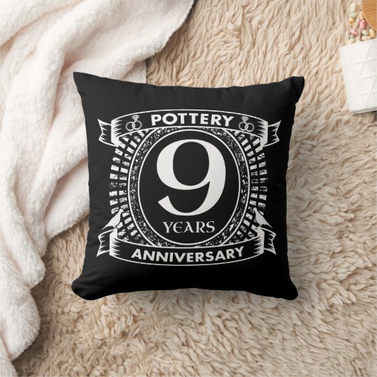 9e trouwdag kussen (Deken)