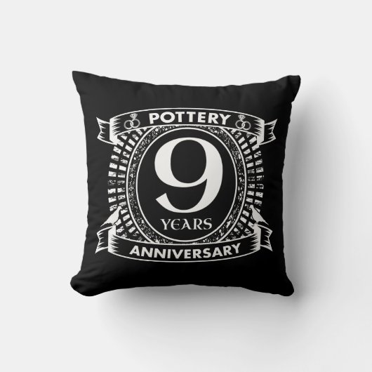 9e trouwdag kussen (Voorkant)
