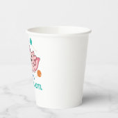 9e verjaardag Axolotl Negen jaar oude Cute Axolotl Papieren Bekers (Links)