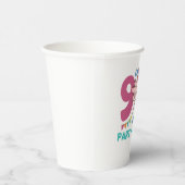 9e verjaardag Axolotl Negen jaar oude Cute Axolotl Papieren Bekers (Rechts)