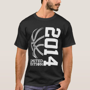 9e verjaardag Basketbal Limited Edition 2014 1 T-shirt