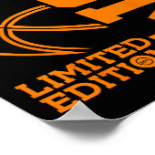 9E VERJAARDAG BASKETBAL LIMITED EDITION 2014 POSTER (Hoek)