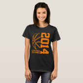 9E VERJAARDAG BASKETBAL LIMITED EDITION 2014 T-SHIRT (Voorkant volledig)