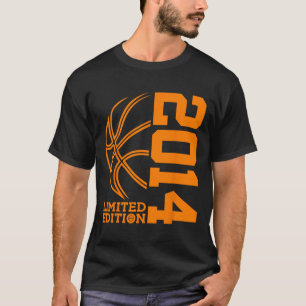 9E VERJAARDAG BASKETBAL LIMITED EDITION 2014 T-SHIRT