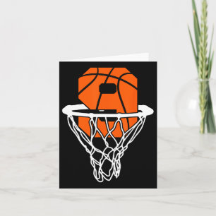 9e verjaardag basketbal negen 9 jaar oud jongens K Kaart