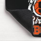 9e verjaardag Basketball Theme Birthday Boy 9jaar  Muismat (Hoek)