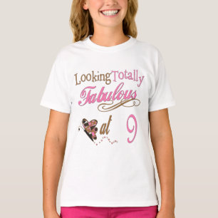 9e verjaardag cadeautjes t-shirt