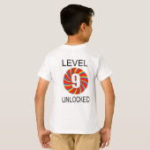 9e verjaardag computergamer t-shirt (Achterkant volledig)