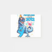 9e verjaardag Dinosaur 9 jaar oude jongens Kids Aw Post-it® Notes (Voorkant)