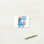 9e verjaardag dinosaurus 9 jaar oude jongens Kids  Post-it® Notes (Op bureau)