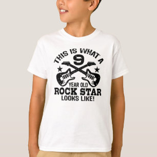 9e verjaardag t-shirt