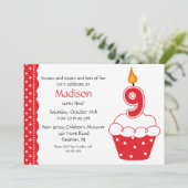 9e verjaardag van de uitnodiging tot het indienen  (Staand voorkant)