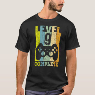 9e verjaardag van het Jongerenmeisje op het niveau T-shirt