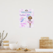 9e verjaardag van het meisje van 19e verjaardag, A Poster (Keuken)