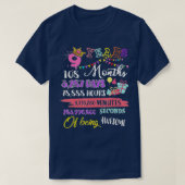 9e verjaardag voor meisjes van 9 jaar oud Geweldig T-shirt (Design voorkant)