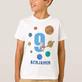 9e verjaardag Zonnecentrale T-shirt