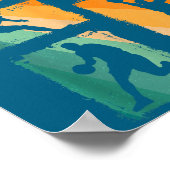 9th Birthday Boys Basketball Player Basketball 9 Y Poster (Hoek)