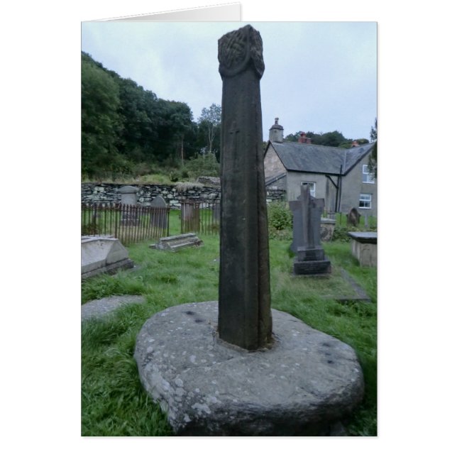 9th Century Preaching Cross, Corwen, Wales (Voorkant)